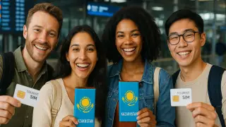 Казахстан начнет раздавать иностранным туристам подарки в аэропорту