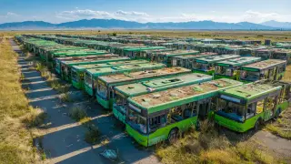 “Кладбище“ автобусов под Алматы продали: известны подробности