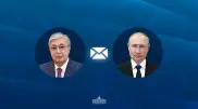 Токаев поздравил Путина