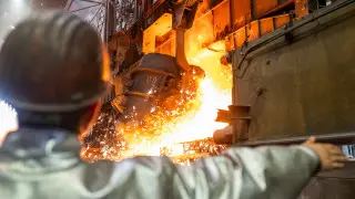 Металлургический комбинат завершил ремонт всех конвертеров