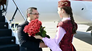 Президент Кыргызстана Жапаров прилетел в Астану