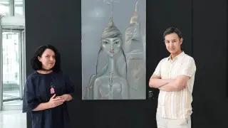 Обнаженность без пошлости – казахстанская художница оживила древнюю легенду