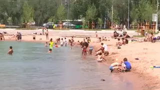 Отдыхающих на озере Сайран начали штрафовать на 19,5 тысячи тенге