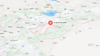 Землетрясение произошло в Кыргызстане