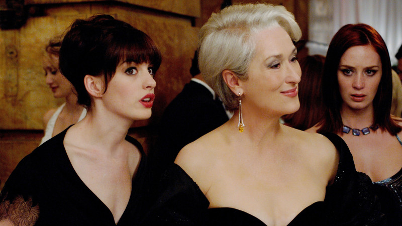 Кадр из фильма “Дьявол носит Prada“