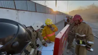 Производственный цех спасли от огня пожарные в Кызылорде