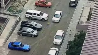 Малолетние дети пострадали под колесами авто во дворе дома в Атырау