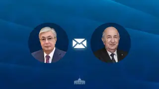 Токаев поздравил президента Алжира