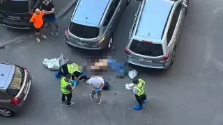 Полковника СБУ расстреляли в Киеве: момент убийства попал на видео