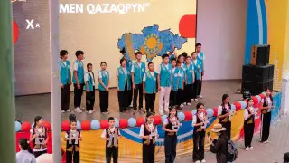 Курултай в Бурабае впервые объединил казахских детей из семи стран