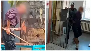 Вандал осквернил стенд с назиданиями Абая в Астане