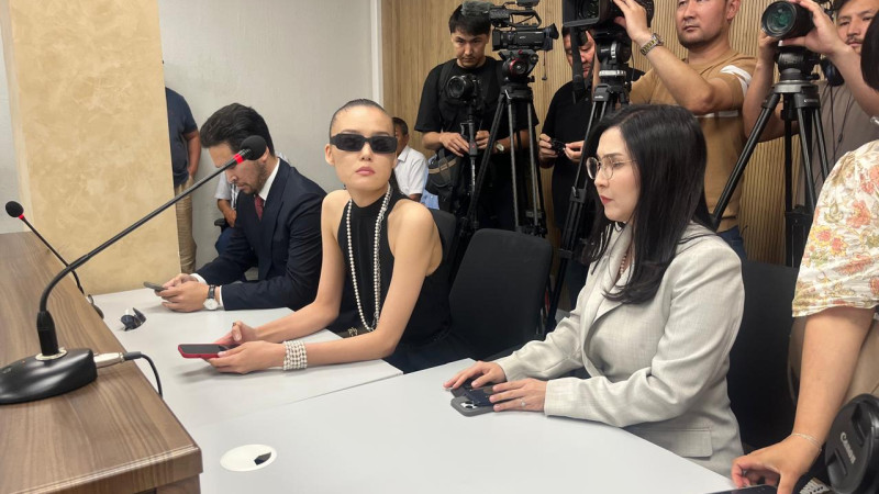 Карина Мамаш, бывшая супруга Сакена Мамаша. Фото ©️ Tengrinews.kz