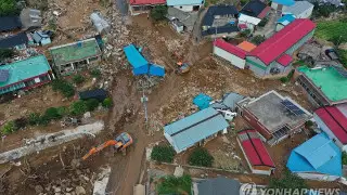 Число погибших в результате наводнений в Южной Корее выросло до 17 человек