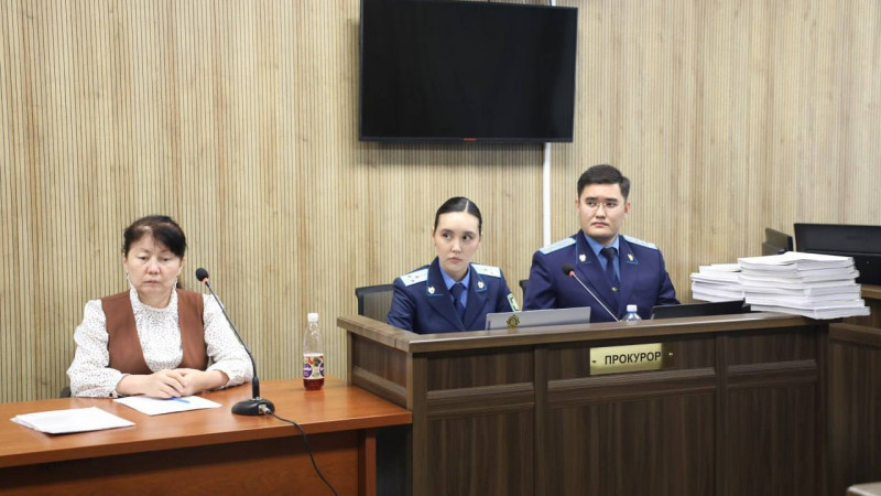Фото пресс-служба суда Астаны