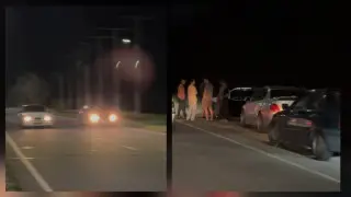 Ночные гонки устроили водители в Павлодаре