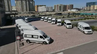 Спортивные учреждения Мангистауской области получили 25 новых автомобилей