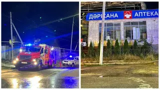 В Алматы горел ресторан - пожар локализован