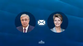 Токаев поздравил президента Швейцарии