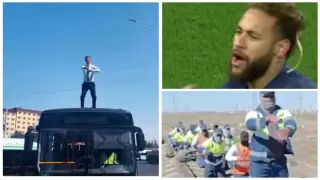 Aura Farming: В Кыргызстане сняли свою версию на крыше автобуса