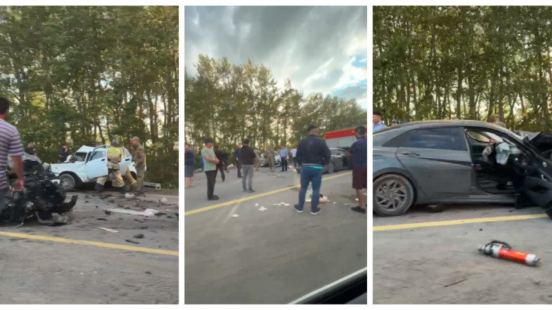 Кадры видео очевидца