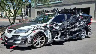 Еще больше спойлеров: самую “аэродинамичную“ Honda обнаружили в США