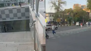 “Для кого вы это делаете?“: алматинец снял на видео “бессмысленный“ перекрёсток