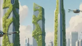 Нейросеть нарисовала сказку, как будет выглядеть Астана в 2030 году