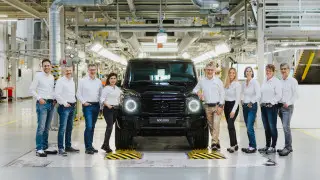 “Гелик“ всё ещё в строю: произведён 600 000-й G-Class и он электрический