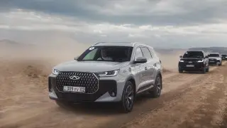 Chery отпраздновал 40-тысячную продажу в Казахстане тест-драйвом в Чарыне