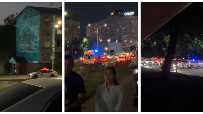 Кадры видео очевидцев