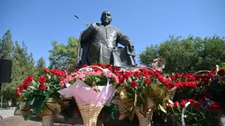 Как в Шымкенте отметили 180-летие Абая