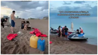 “Смотрели и смеялись над нами“: сестры едва не утонули в Балхаше, катаясь на водном аттракционе