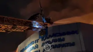 Акимат загорелся в Шымкенте