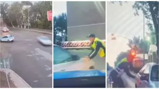 В Караганде погоня за угнанным авто превратилась в сцену из боевика