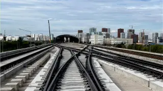 Завершён важный этап строительства LRT в Астане
