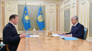 Токаев принял акима Костанайской области
