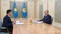 Токаев принял акима Шымкента