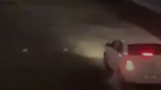 Еще одни водители решили покататься в алматинской реке