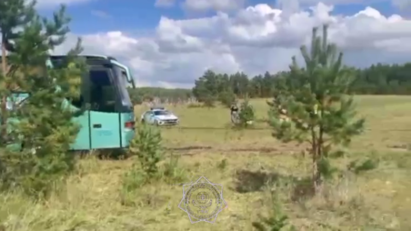 Кадр из видео: ДЧС Акмолинской области