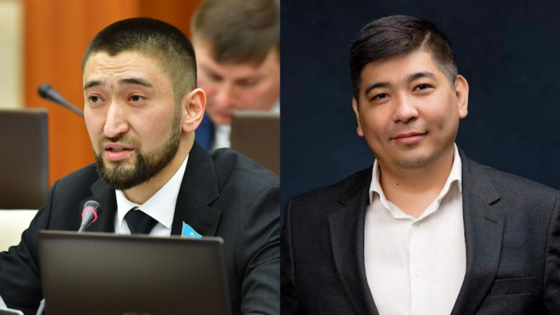 Ержан Бейсенбаев, Олжас Нуралдинов. Фото:akzhol.kz