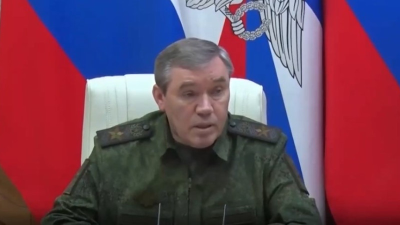 Начальник генштаба ВС РФ Валерий Герасимов. Кадр видео: минобороны РФ