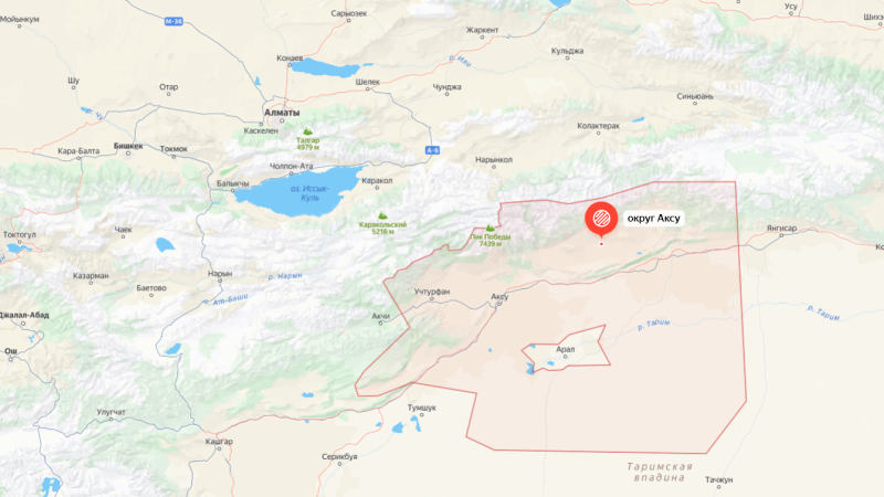 Скриншот Яндекс карты