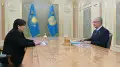 Токаев принял председателя Конституционного суда Азимову