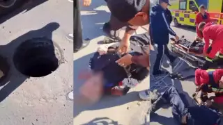 Работники едва не погибли в канализационном люке в области Абай: видео