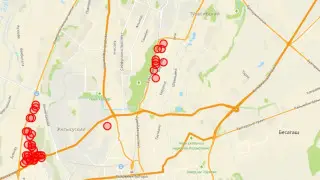 Осталась без света часть Алматы