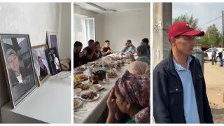 В Талгаре прошли годовые поминки по Шерзату и его дяде Нурканату