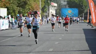 Определены победители массового забега Shymkent Marathon