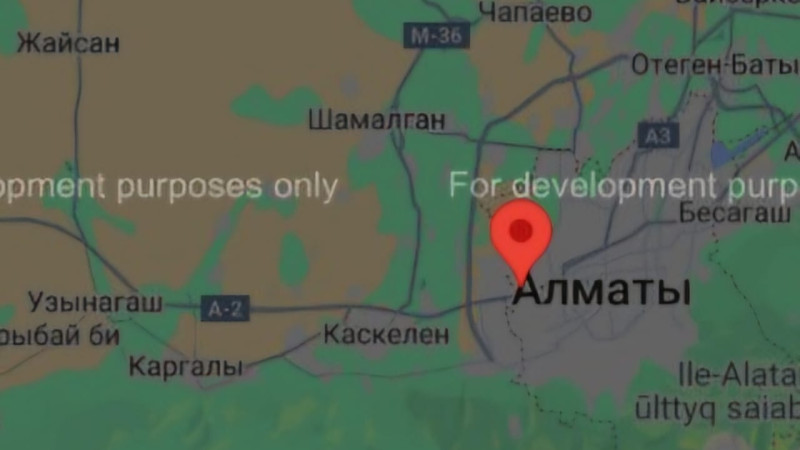 Скрин карты Google