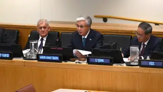 Токаев принял участие в Совещании высокого уровня по глобальным инициативам Китая