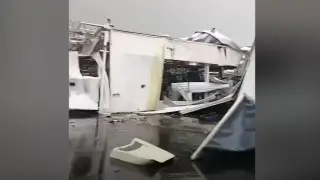 Шторм уничтожил один из ключевых заводов Toyota: видео